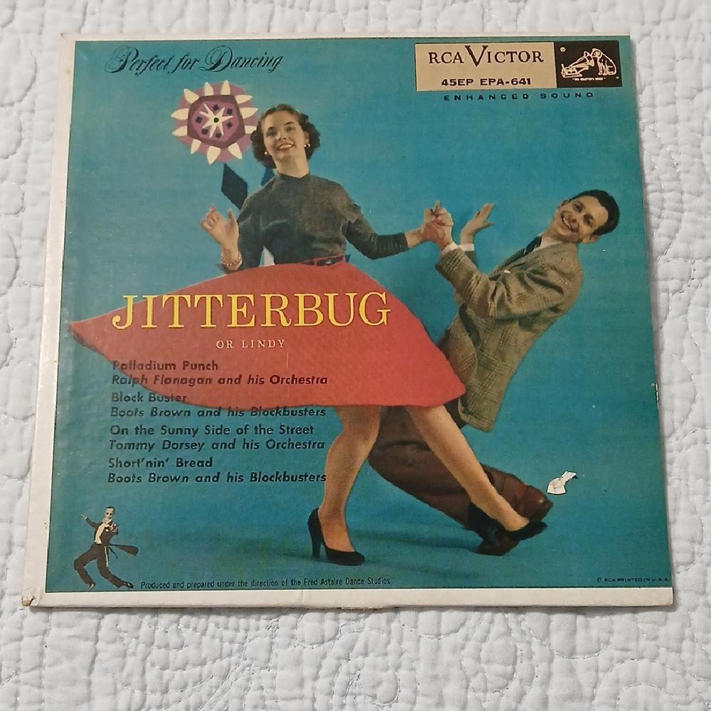 RCA Victor Jitterbug Vinyl Record EPA;641/45 EP